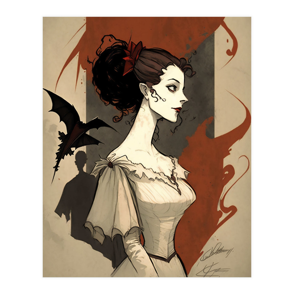 Vampires Bride (Print Only)