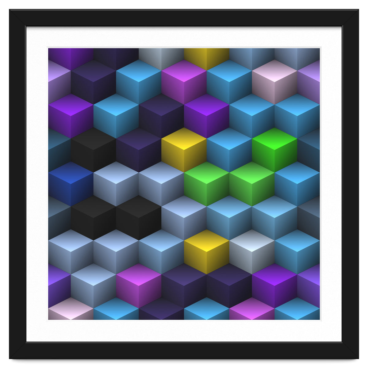 Isometric Cubes