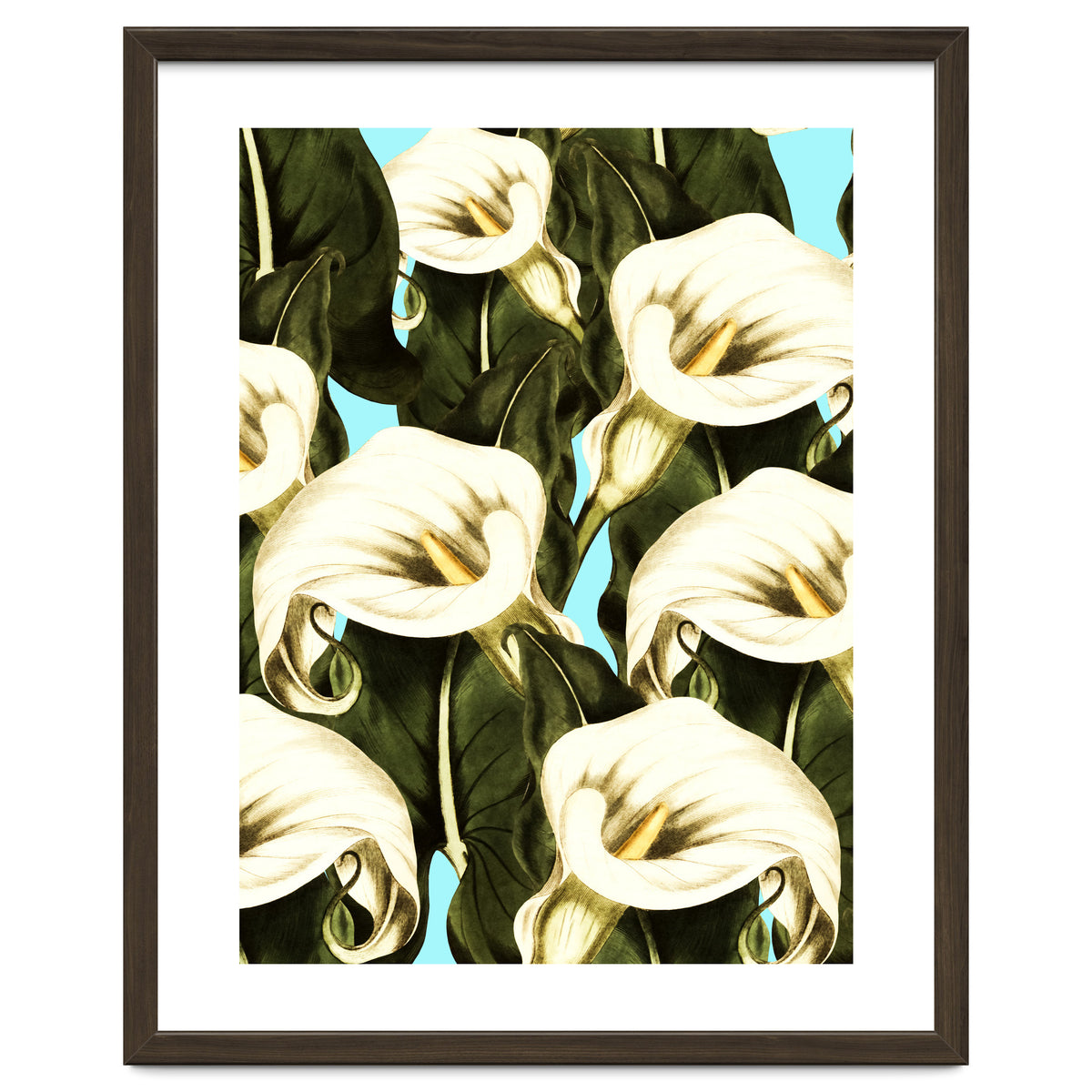 Pattern floral Ethiopian-Calla
