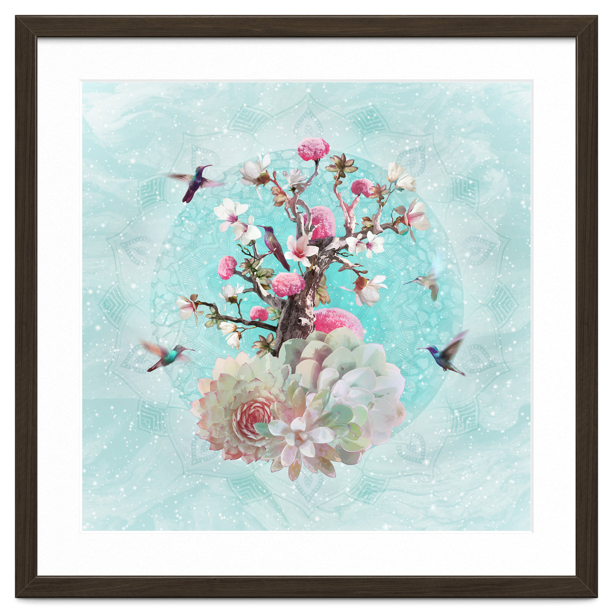Floral Hummingbird