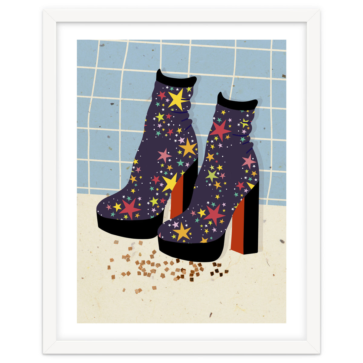 Starry Disco Shoes