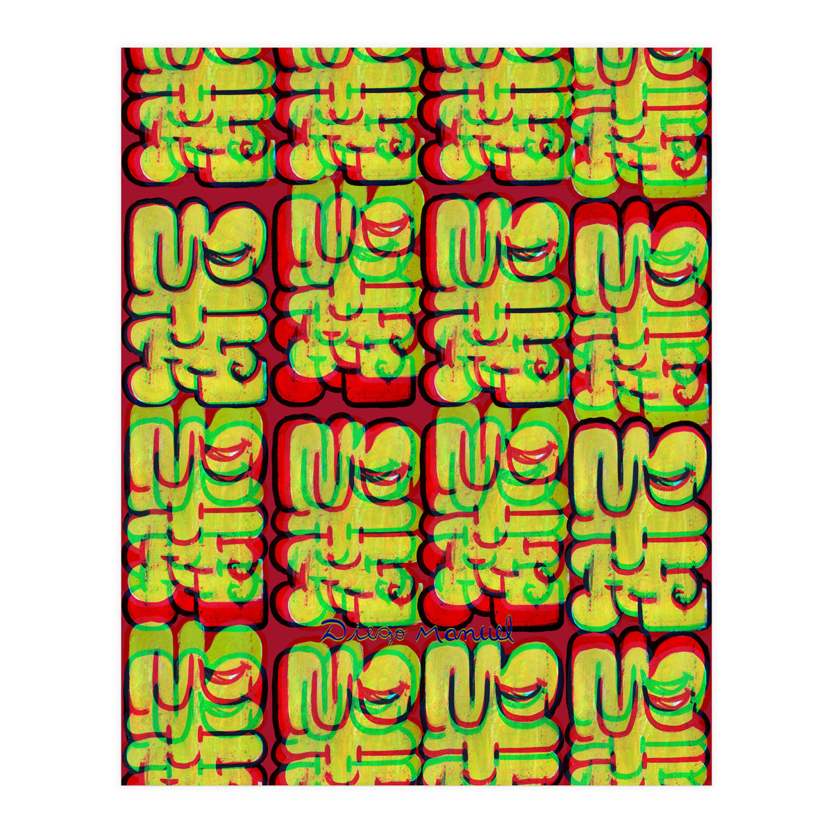 Graffitis 2021 Tapiz 113 (Print Only)