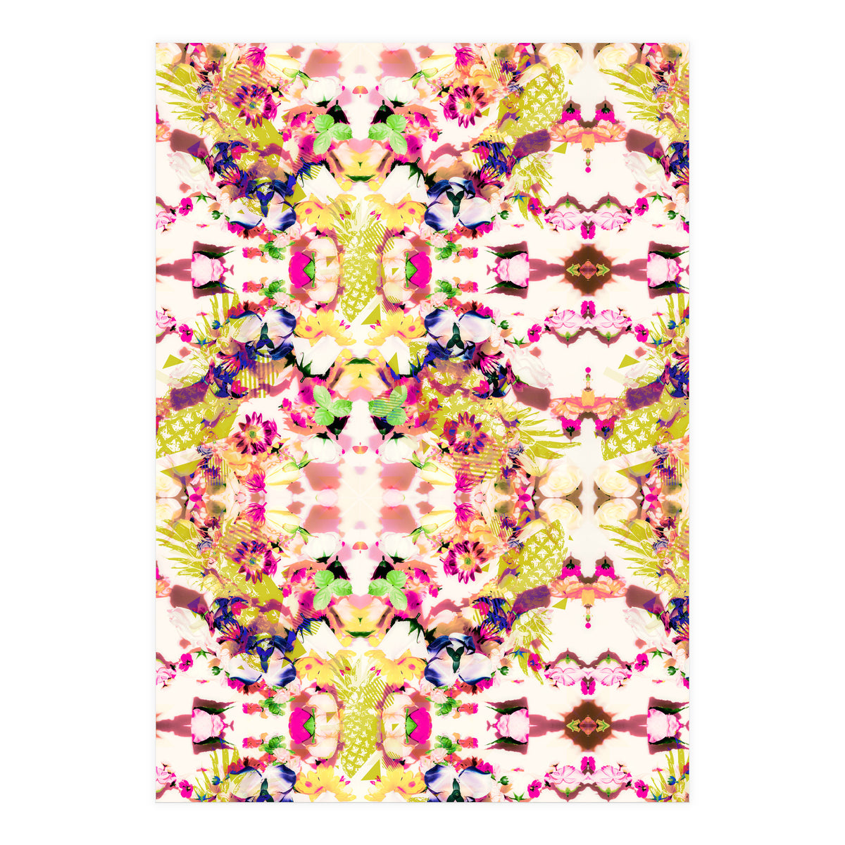 Painting mosaic - Abstract nature  (Print Only)