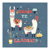 Llama With Cactus Como Te Llamas Spanish Saying 1 (Print Only) thumbnail