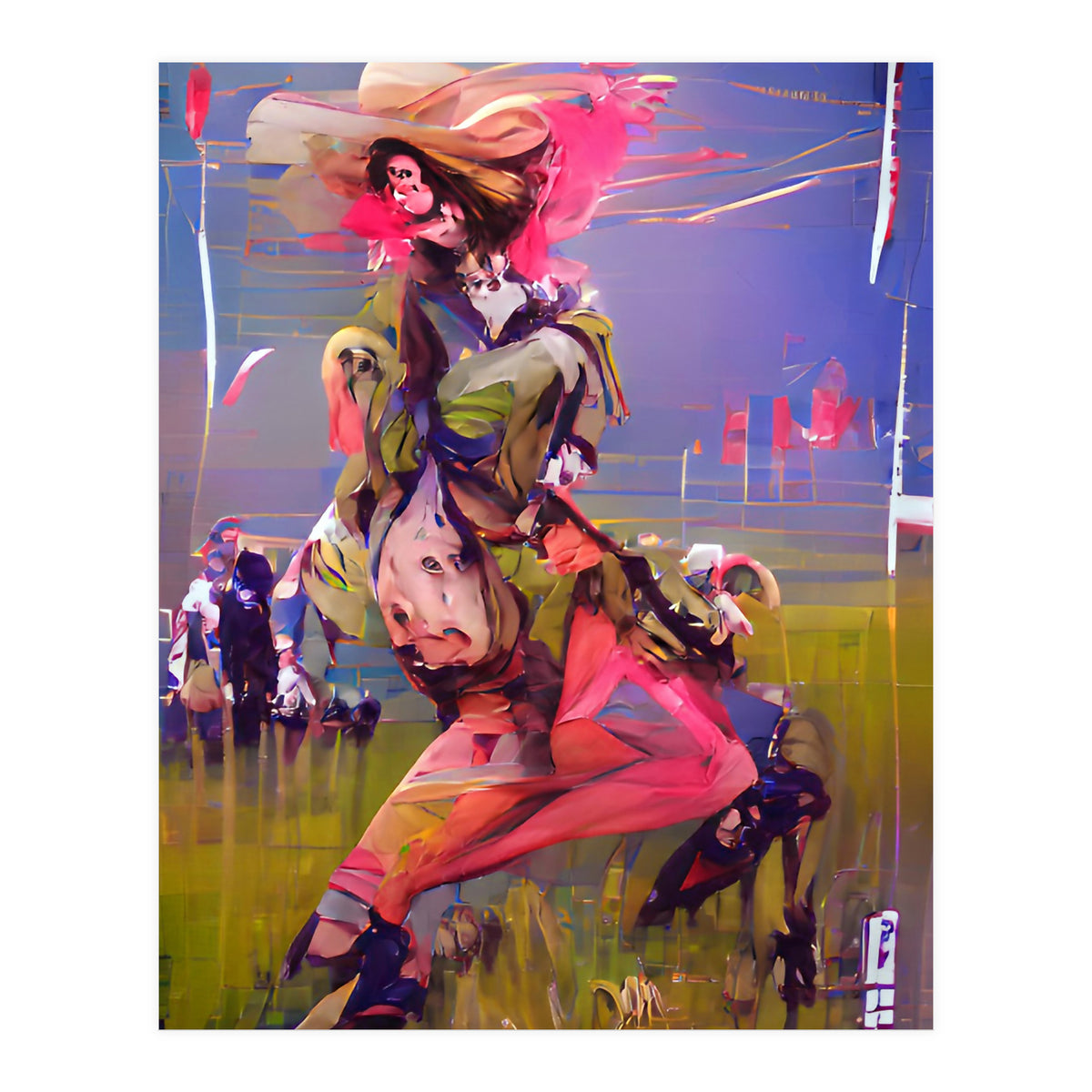 She's a maniac no1 (Print Only)