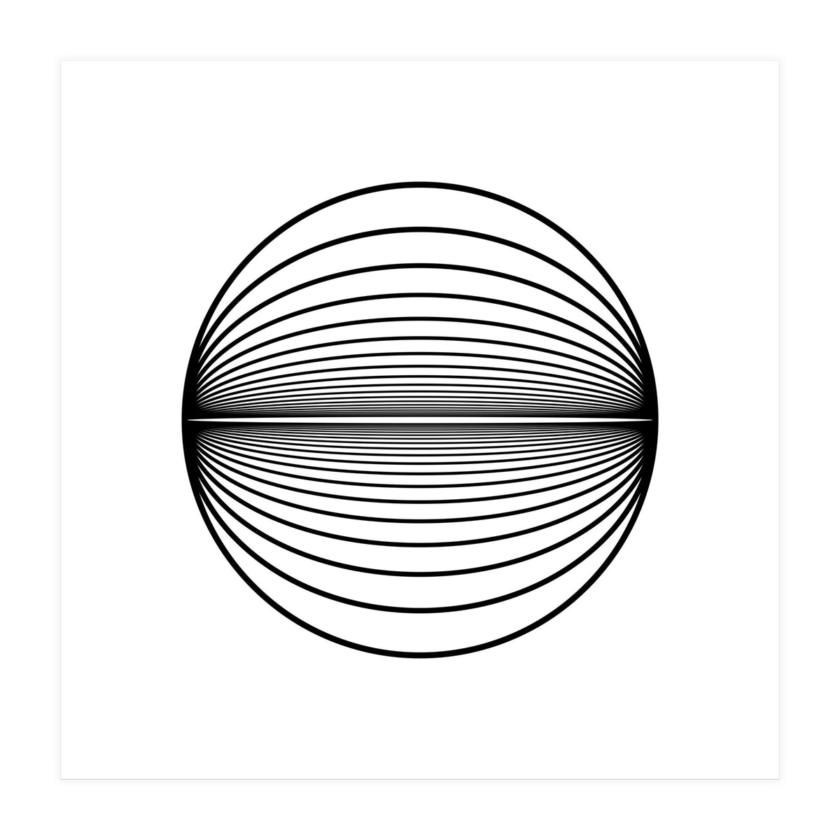 Event Horizon_White (Print Only)