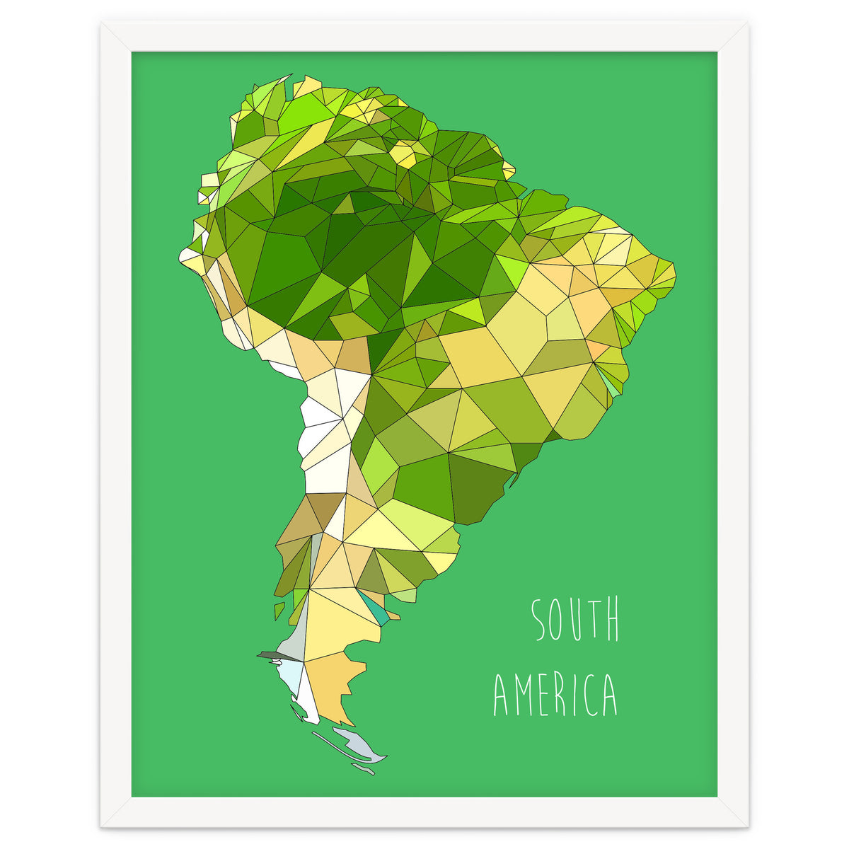 SOUTH AMERICA – Green