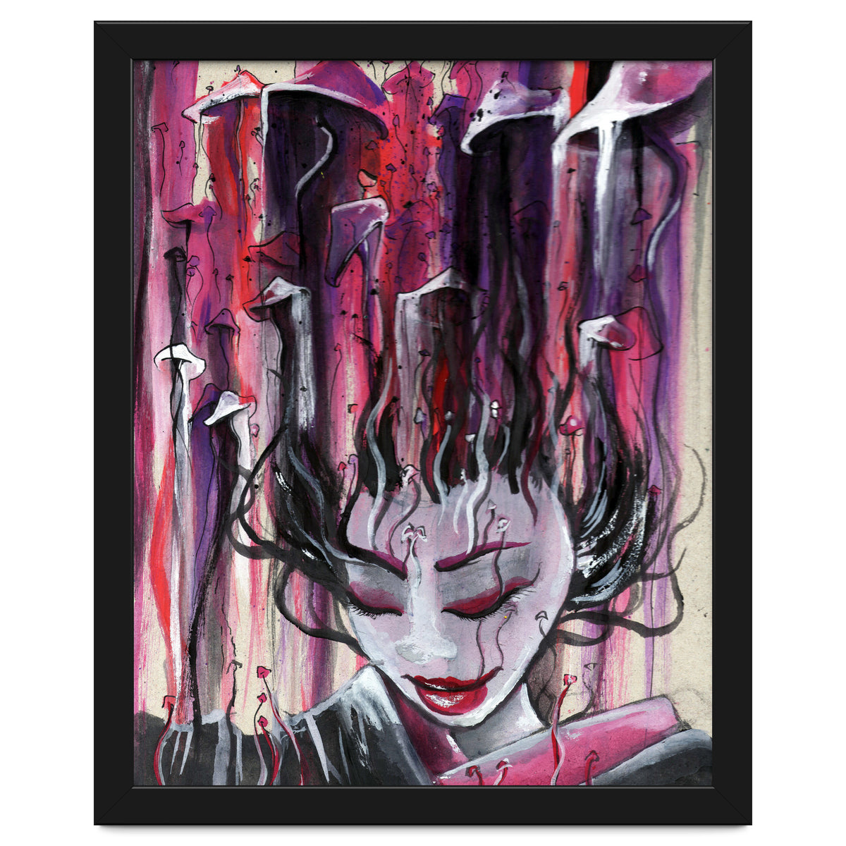 Geisha in Mushrooms: The Surrealistic Concubine