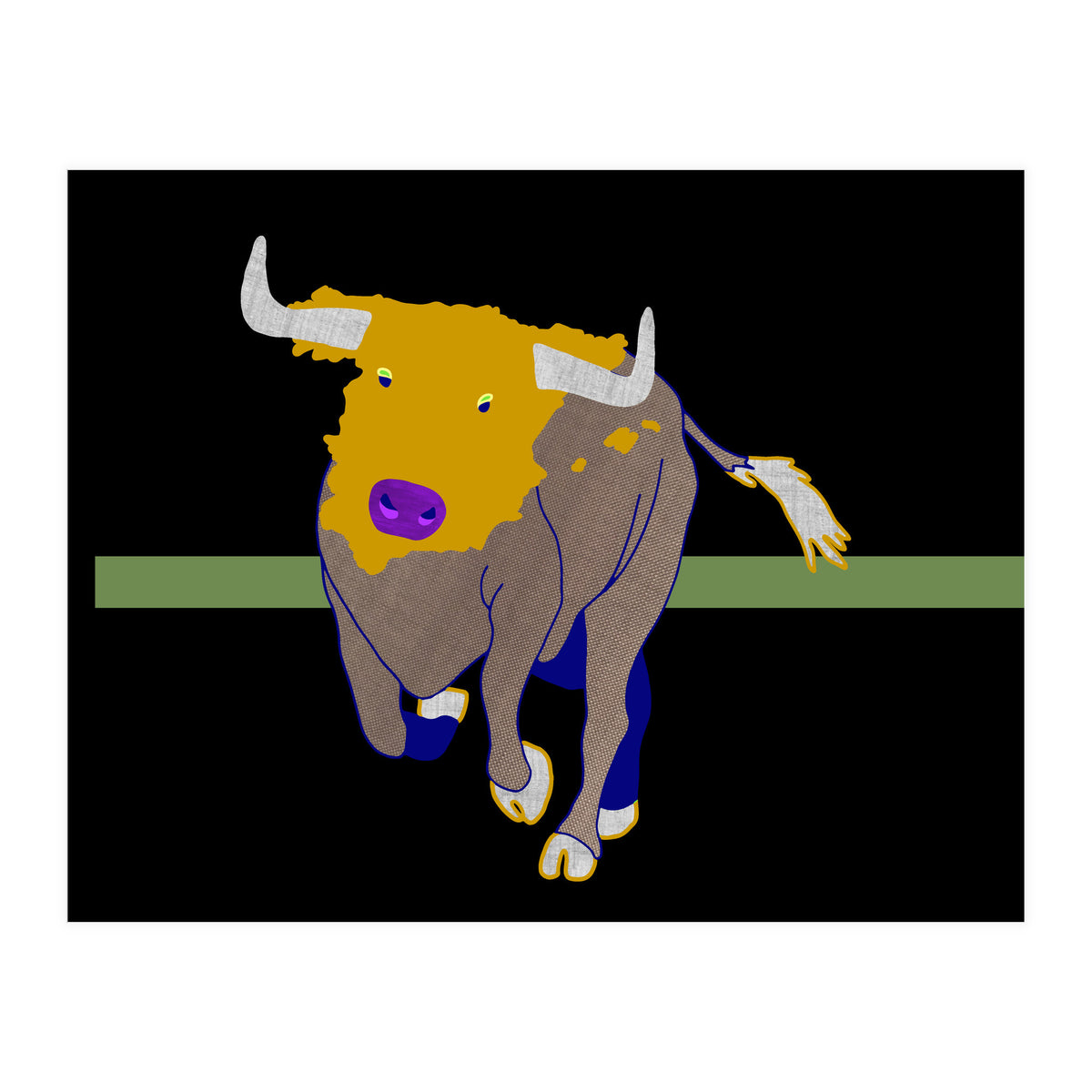 Spanish Bull (Print Only)