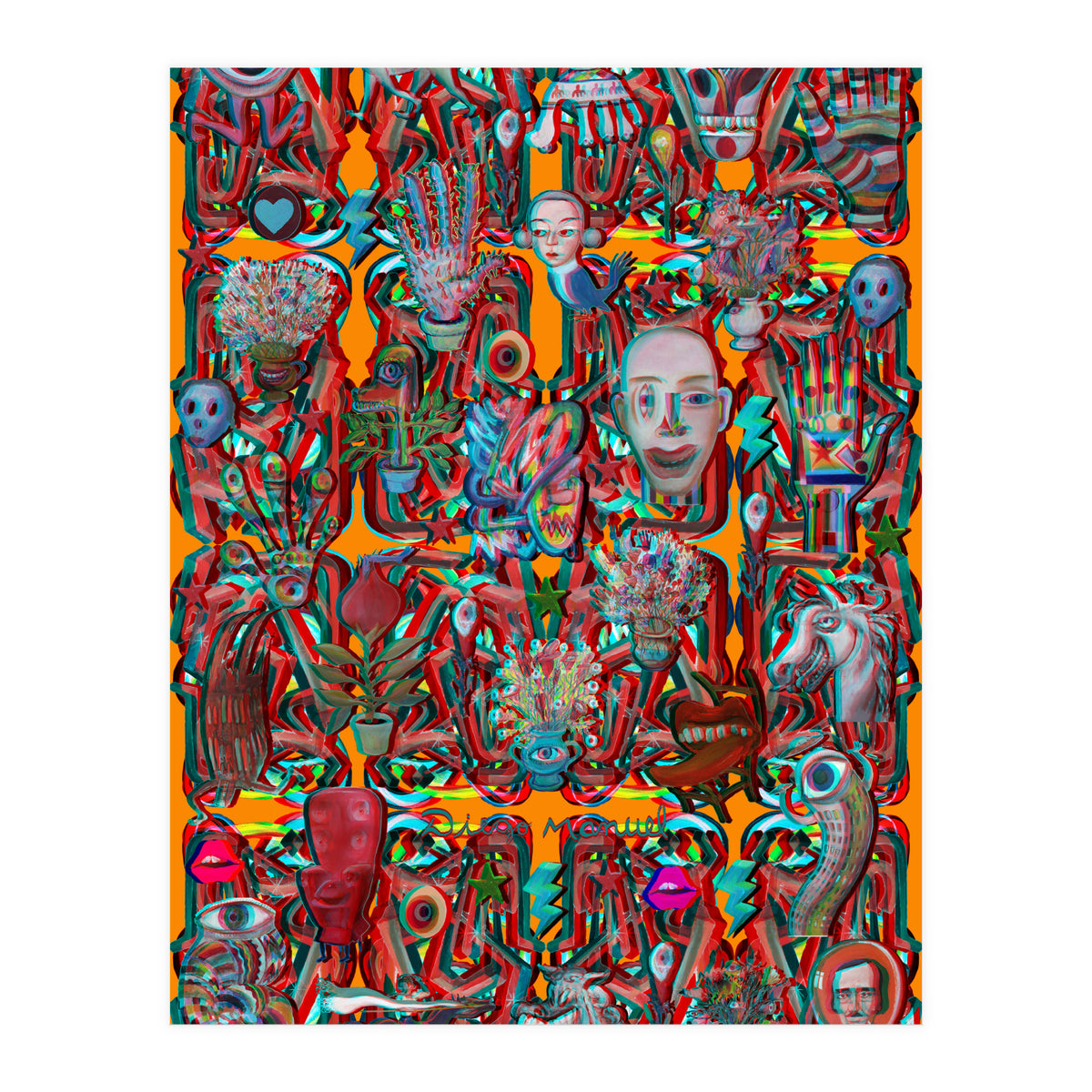 Formas 14 34 3d And Pop 2 (Print Only)