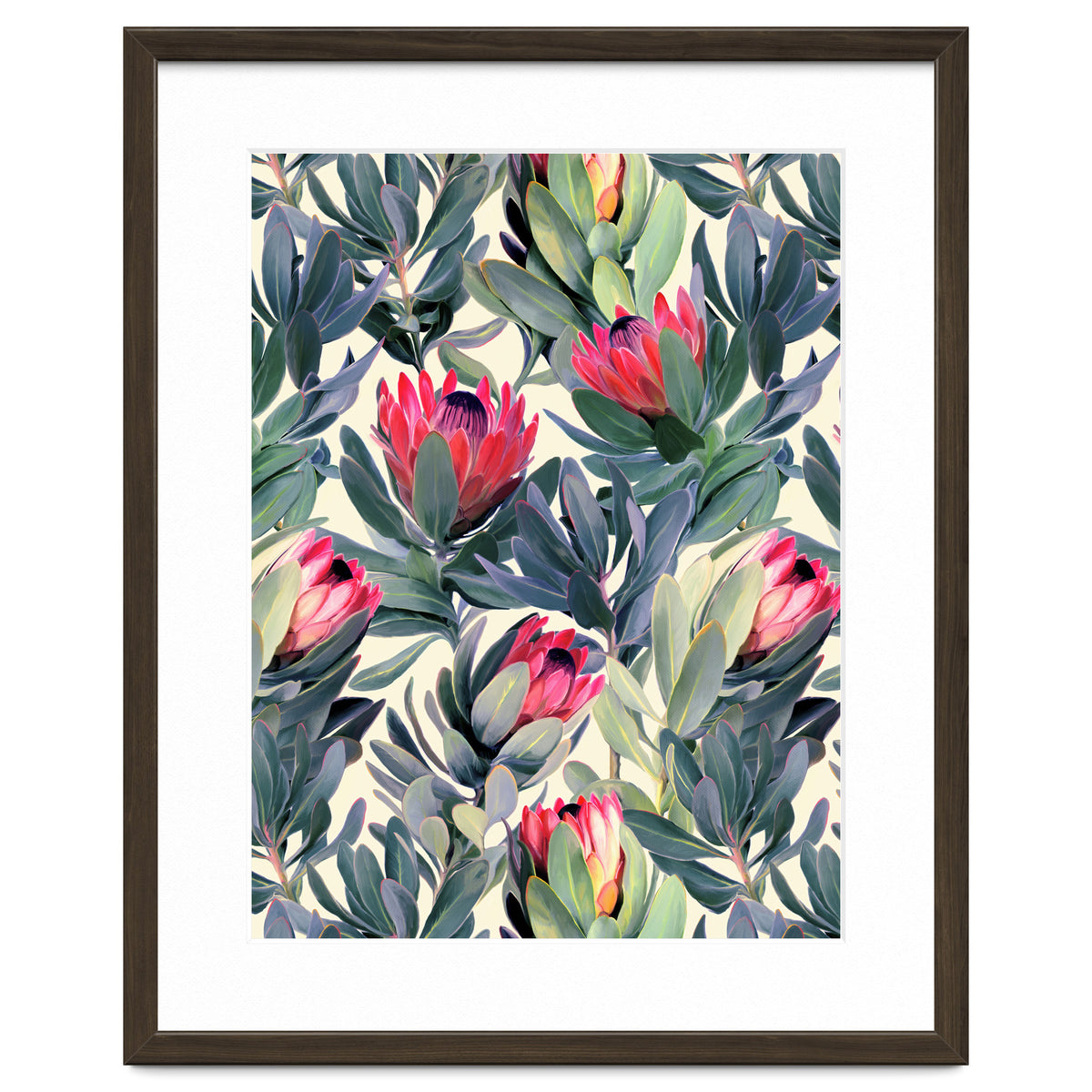 Painted Protea Pattern