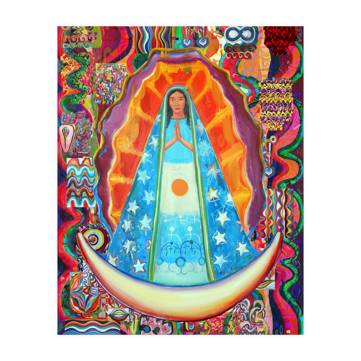 New Graffiti2022 Virgen De Lujan 3 (Print Only)