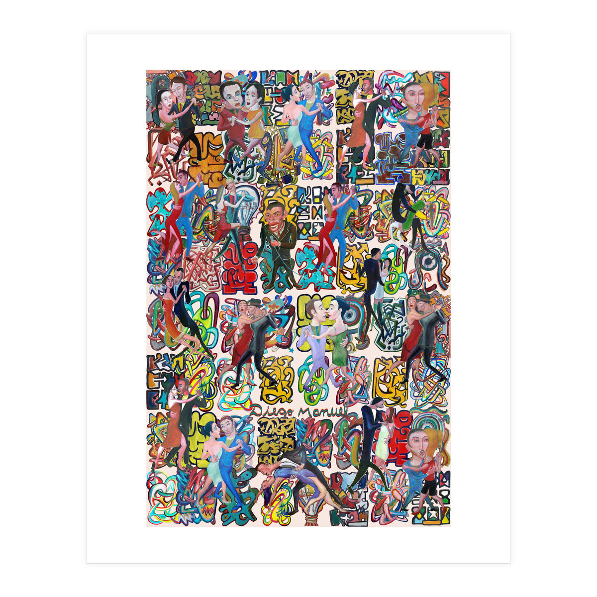 Tango And Graffitis 2 (Print Only)