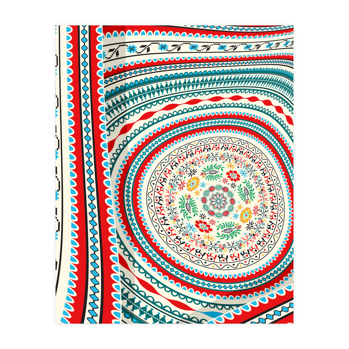 Romanian embroidery background 19 (Print Only)