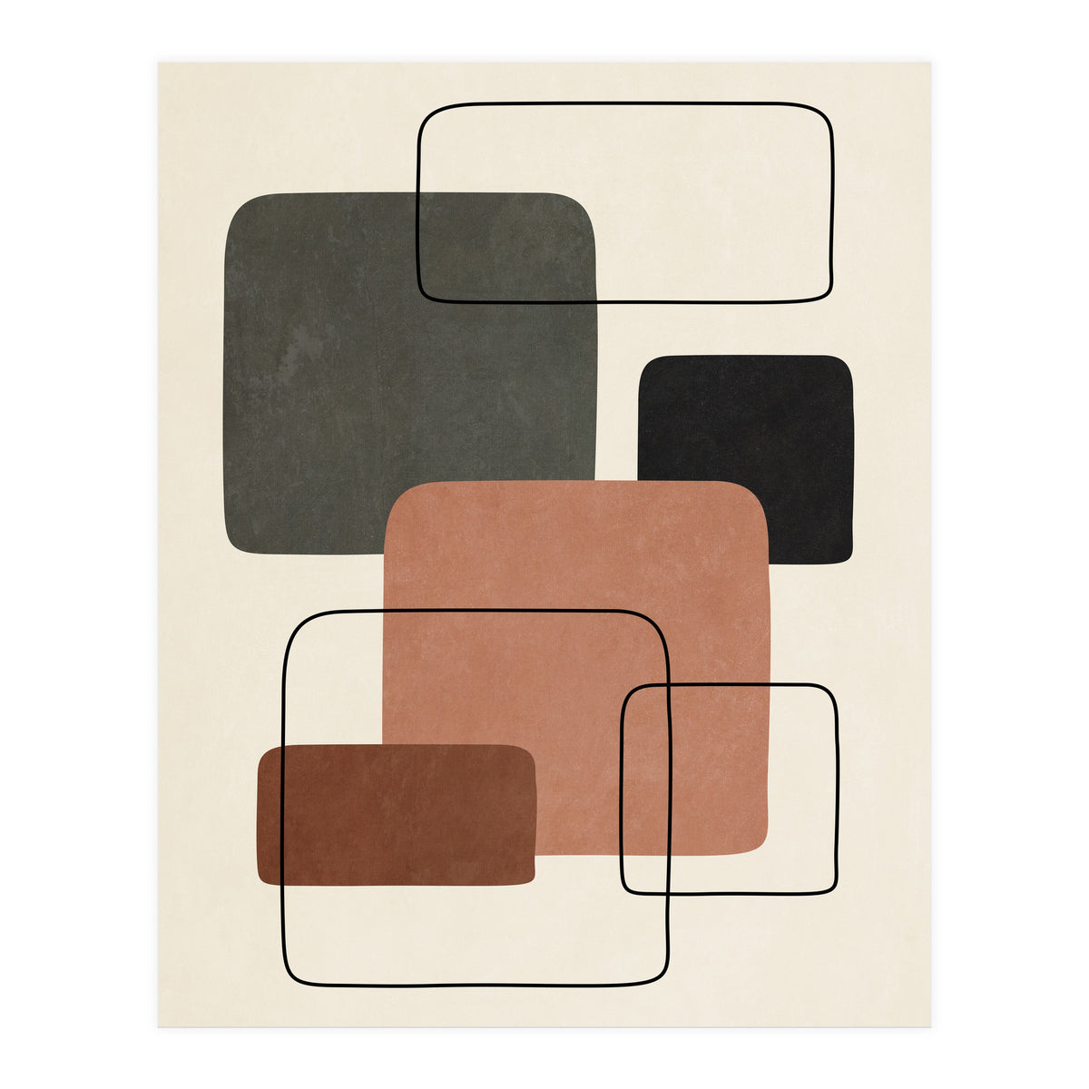 GEOMETRIC SHAPES - TG01 (Print Only)