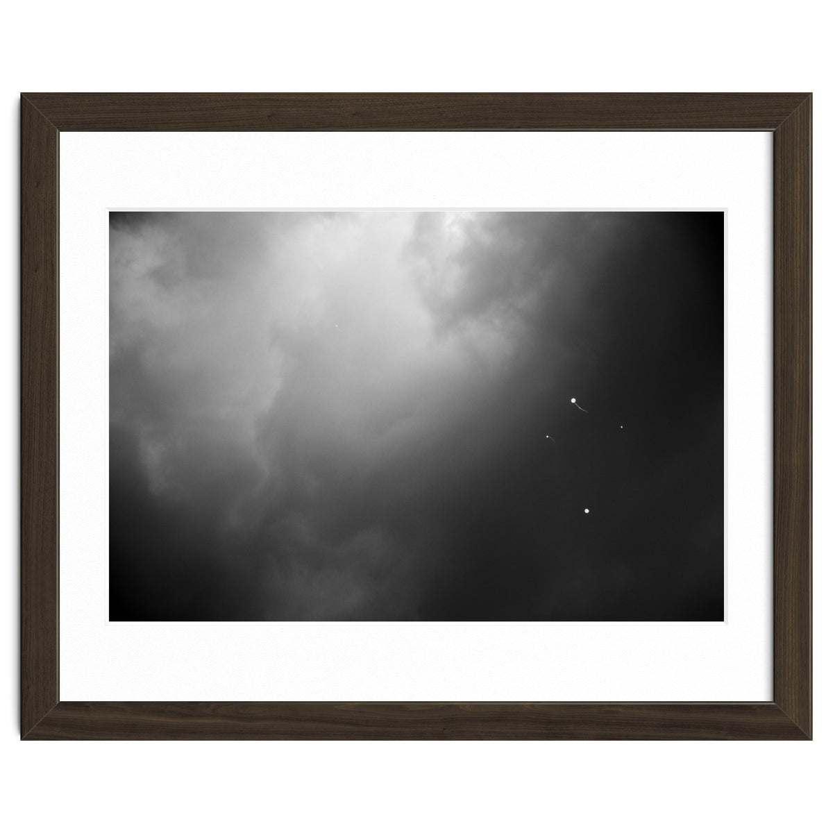 Four balloons and another one