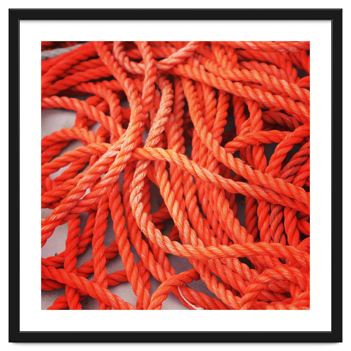Orange ropes