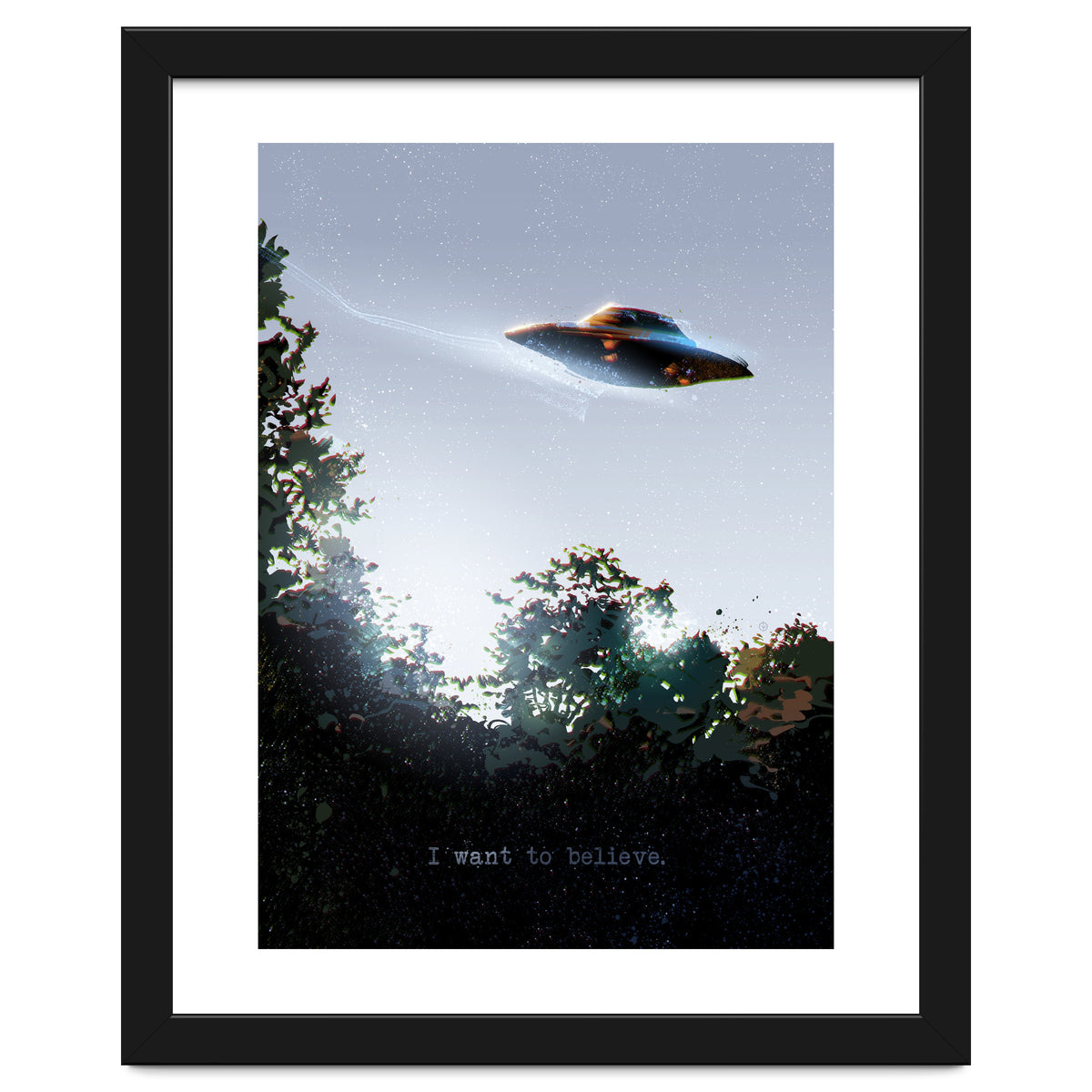 I Want To Believe Displate