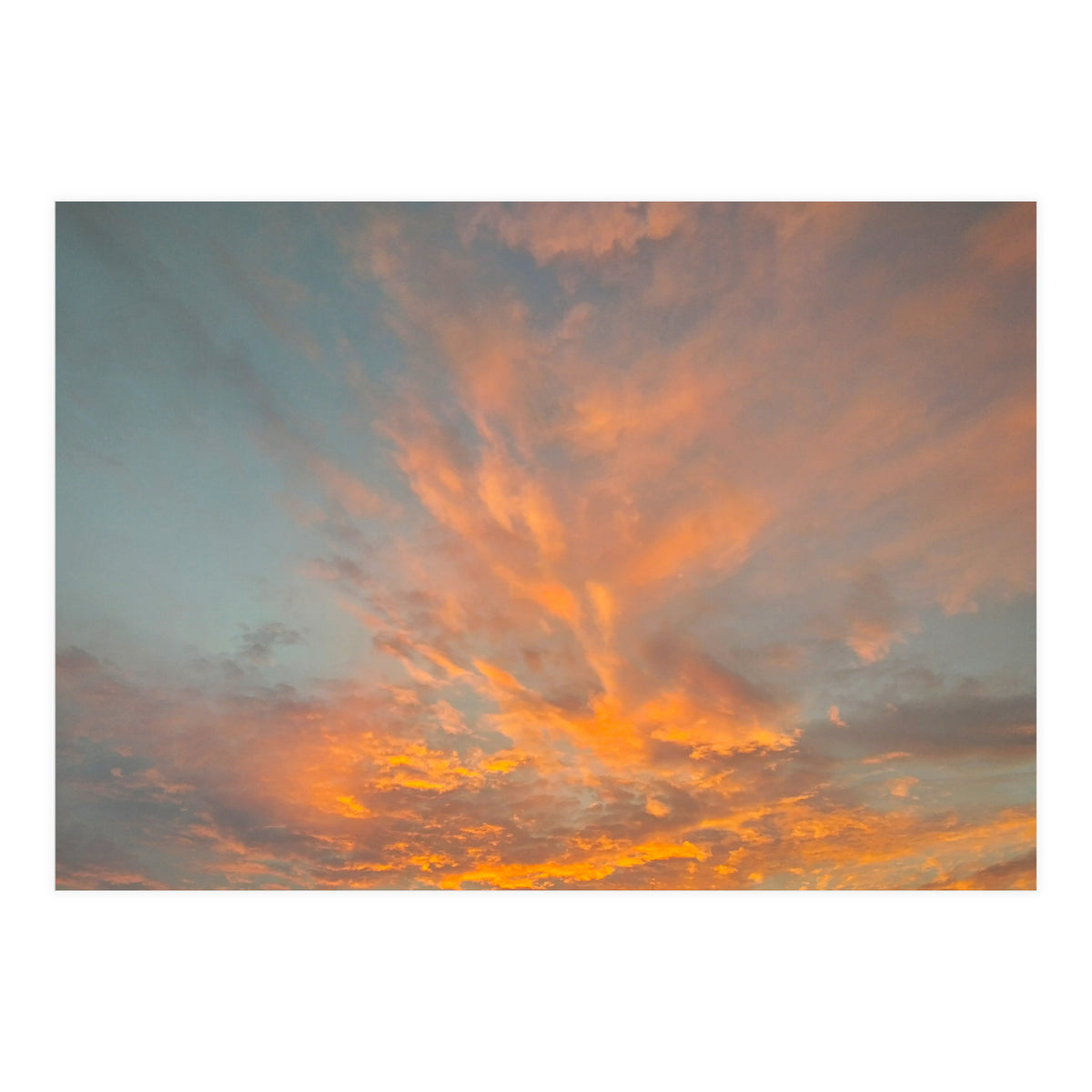 Sunset Rays (Print Only)