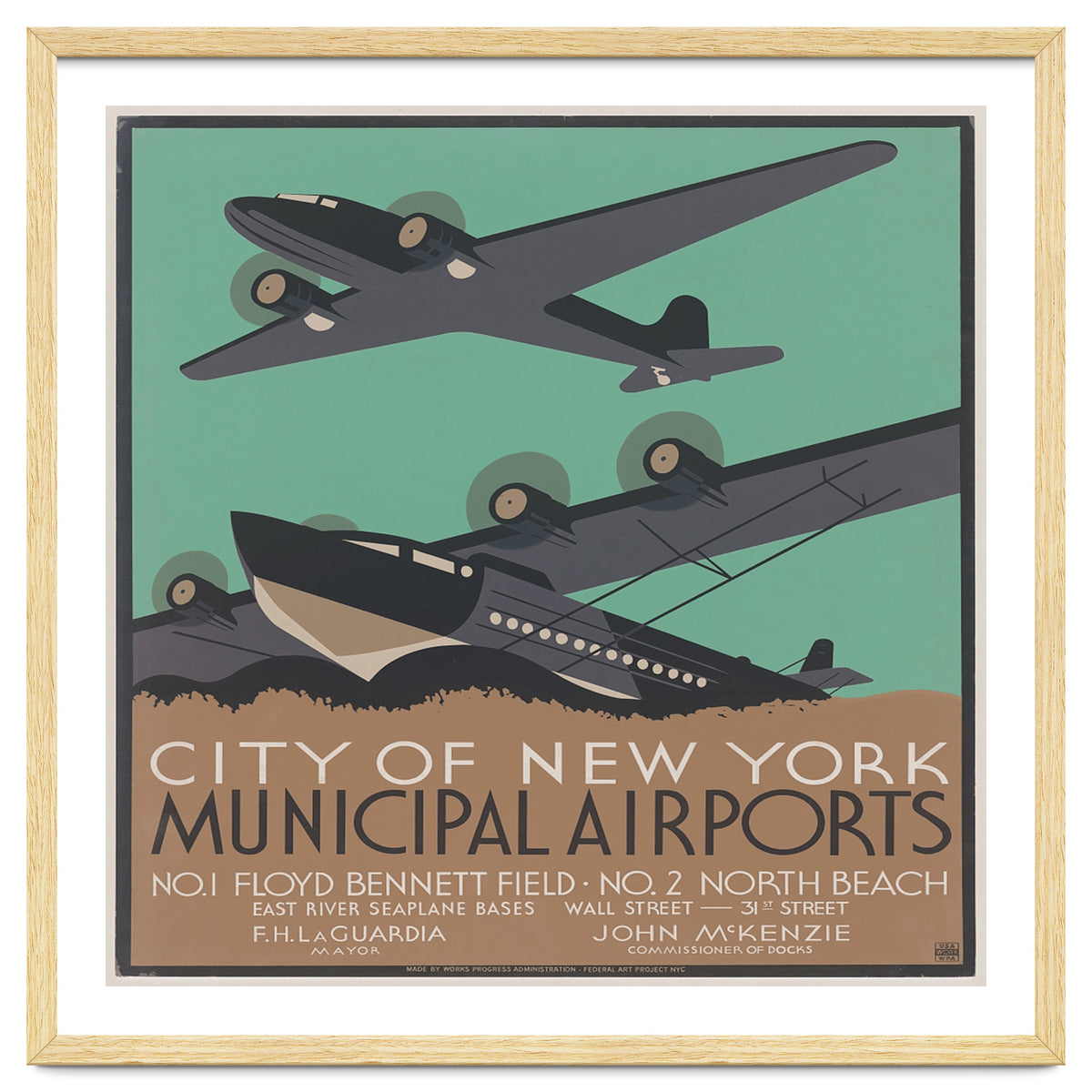 New york airplanes.