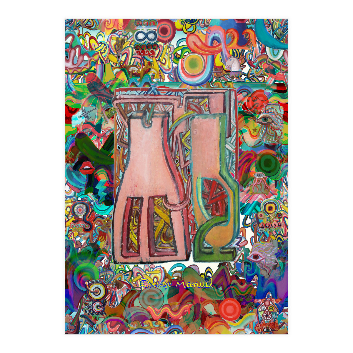 Graffitis 2021 Tapiz 8 (Print Only)