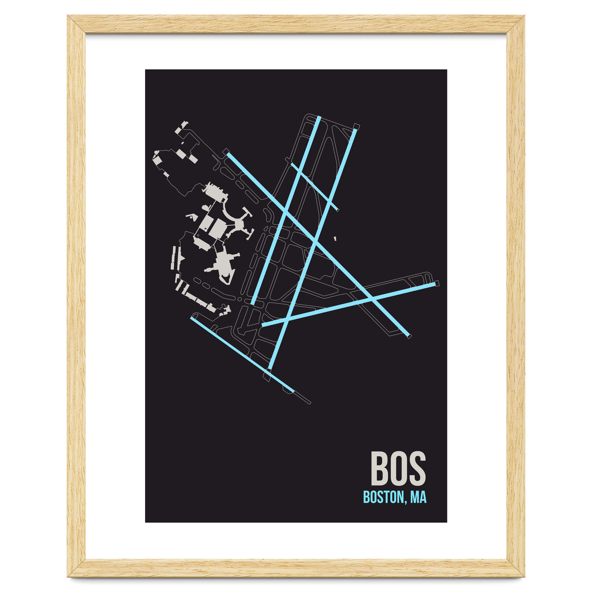 Boston Airport Layout