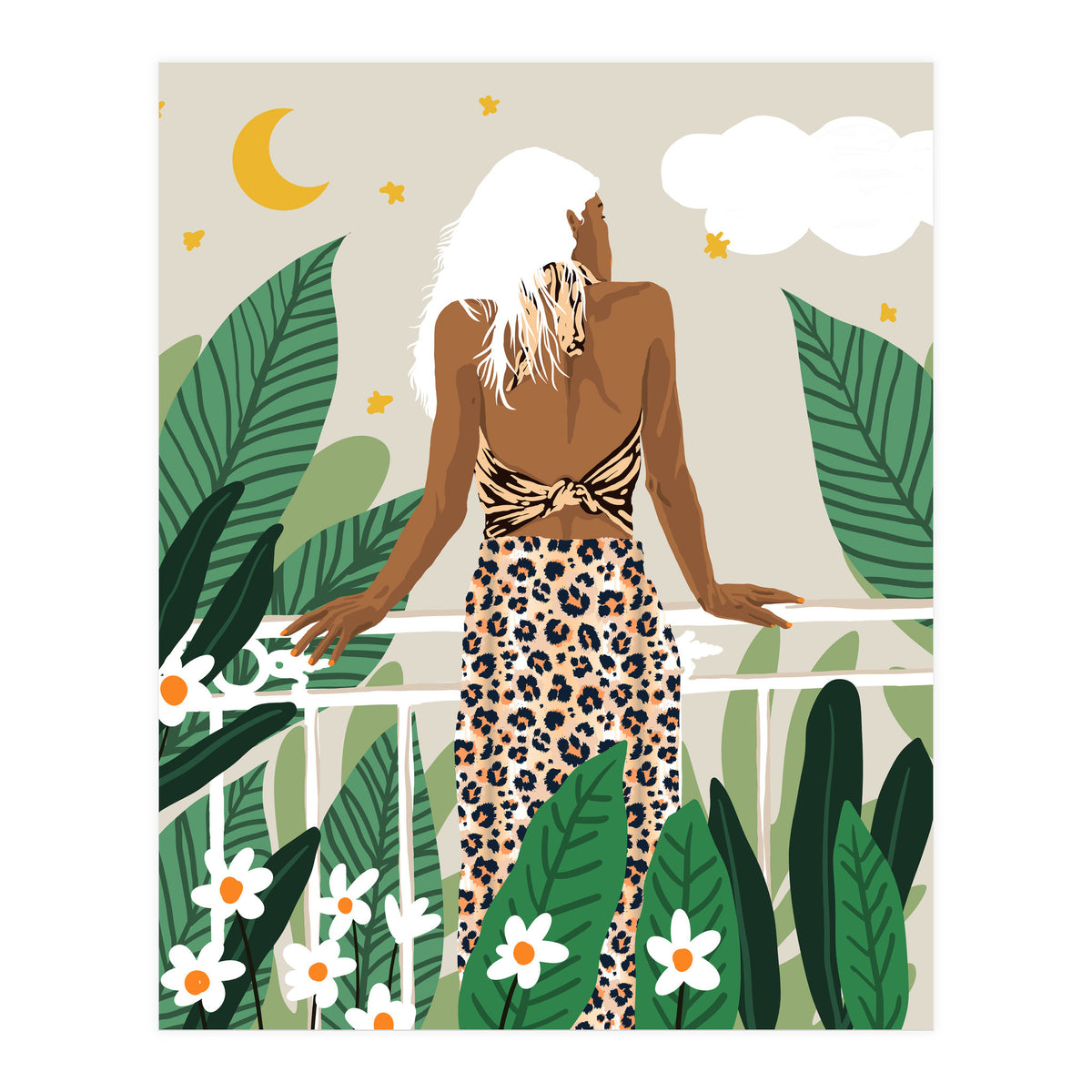 Trust the wait. Embrace the uncertainty. Enjoy the beauty of becoming. (Print Only)