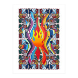 Fuego Y Graffiti 45 (Print Only) thumbnail