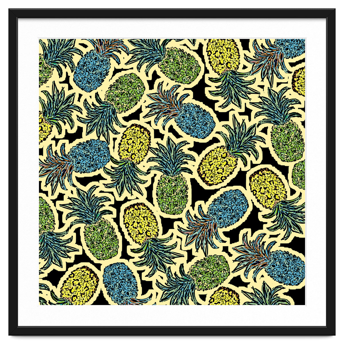 Pineapple Pandemonium Retro Tone