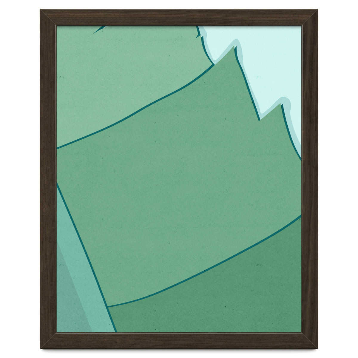 Abstract Banana Leaves Three - Greener Eden