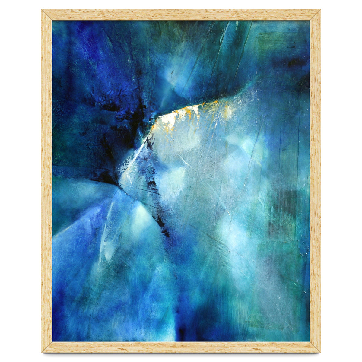 Komposition In Blau - blue composition