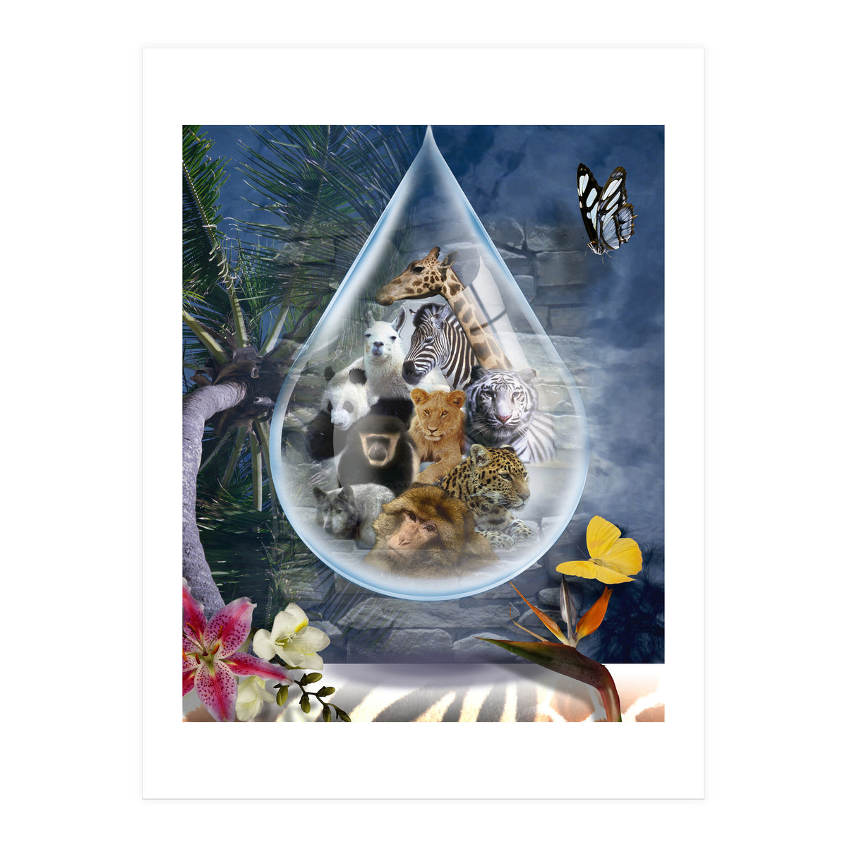 Jungle Drop (Print Only)