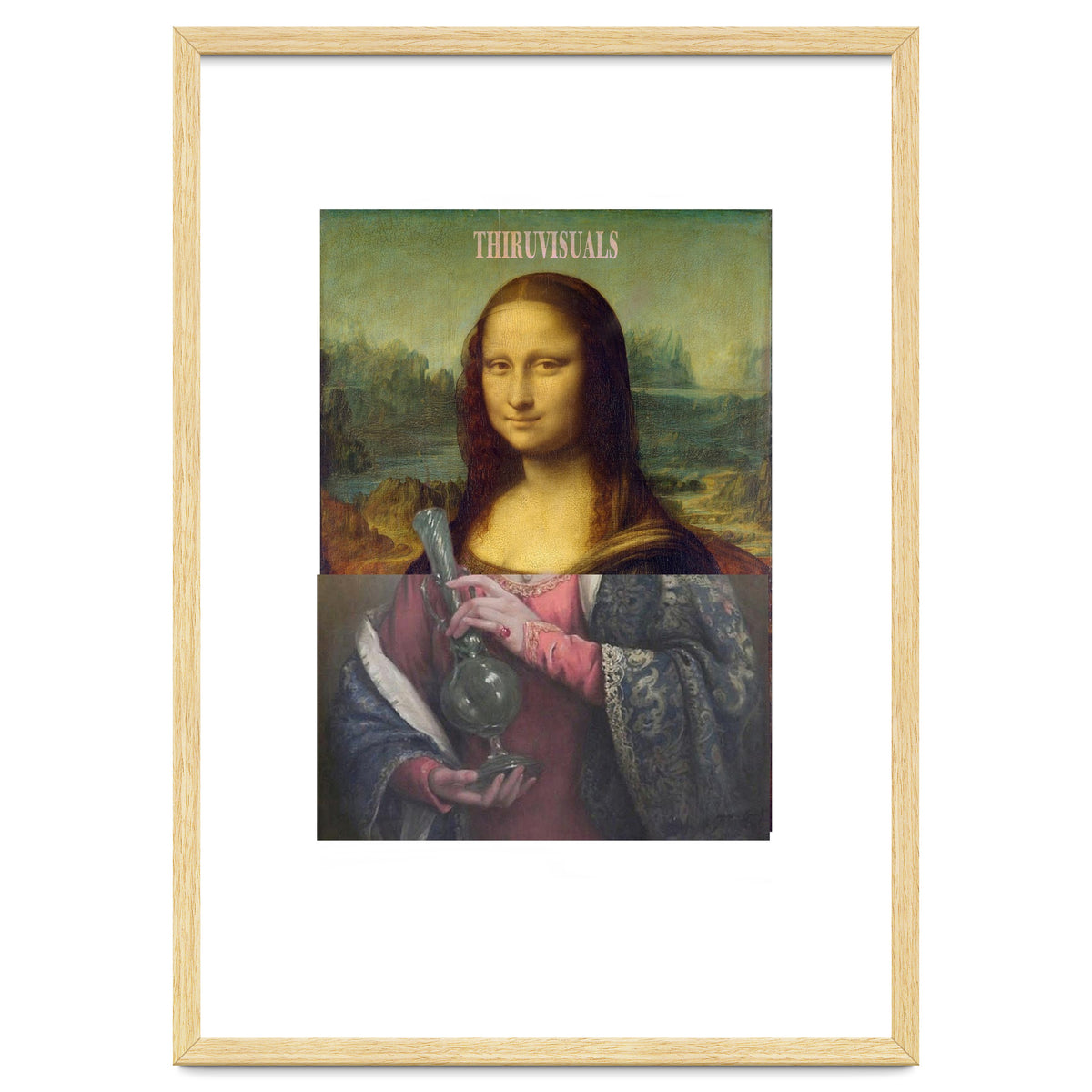 Mona Lisa with the Bong