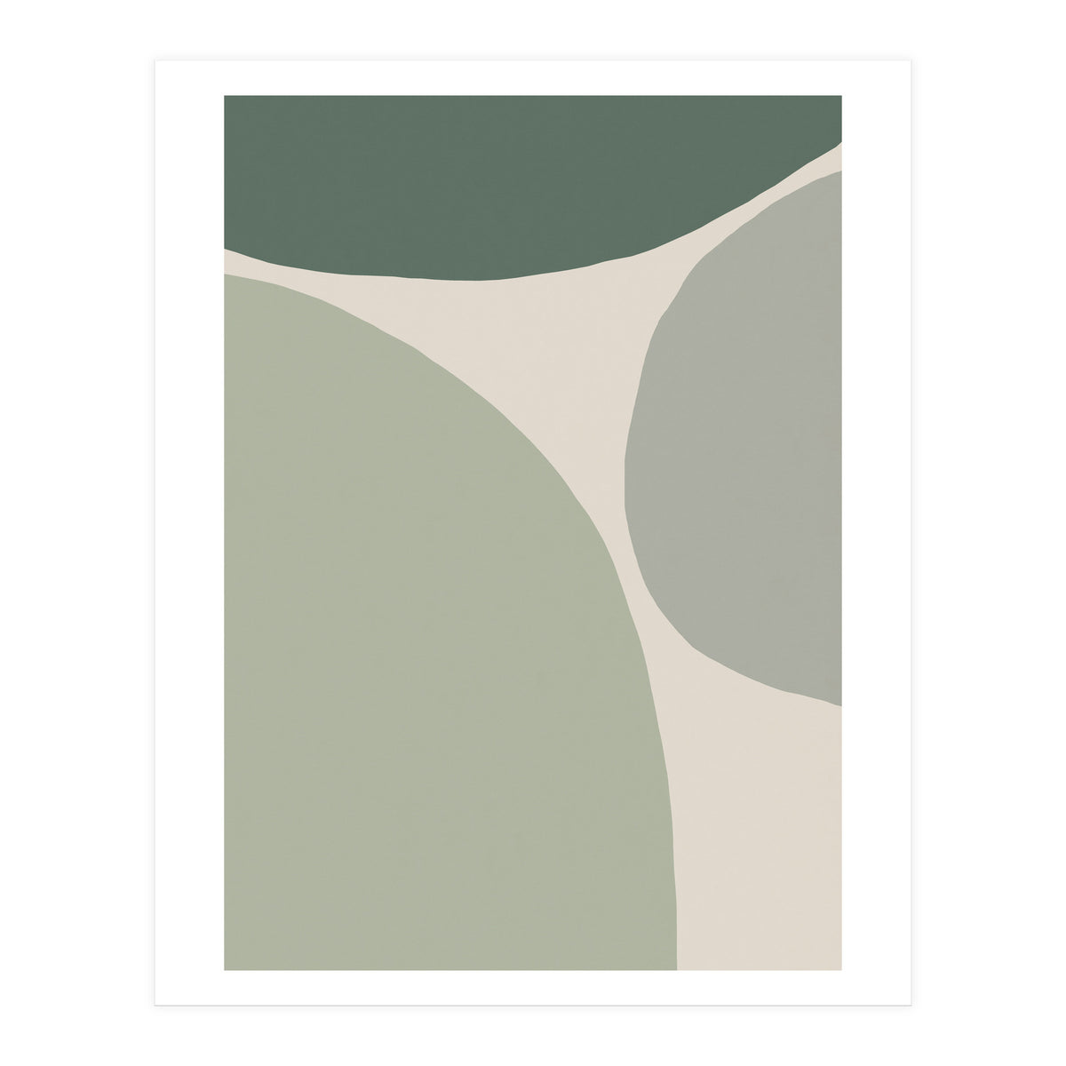 Mint Abstract (Print Only)