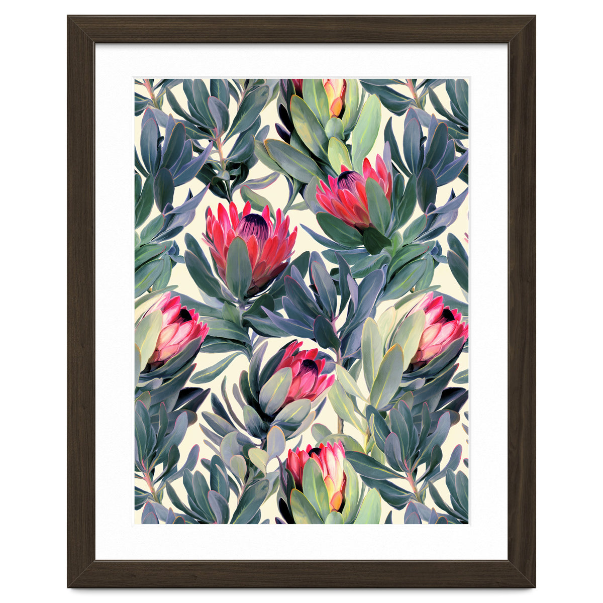 Painted Protea Pattern
