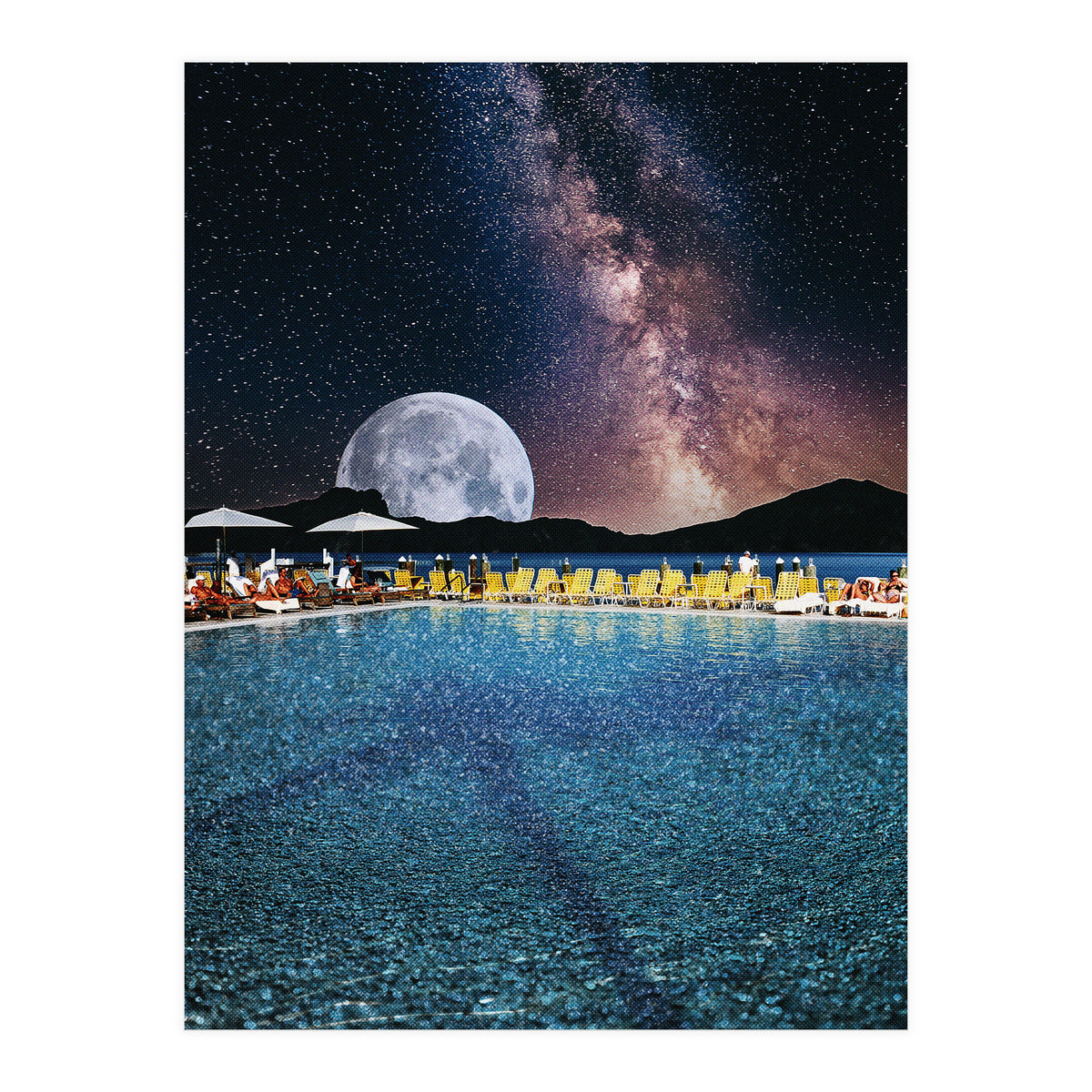 Poolside (Print Only)
