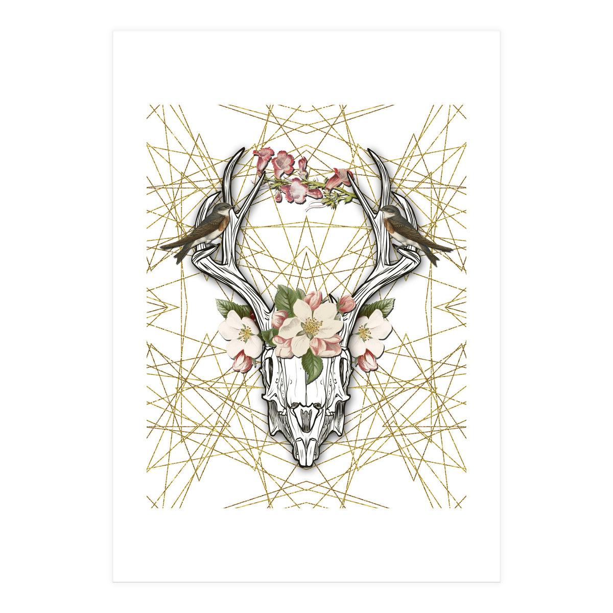 Boho Skull (Print Only)