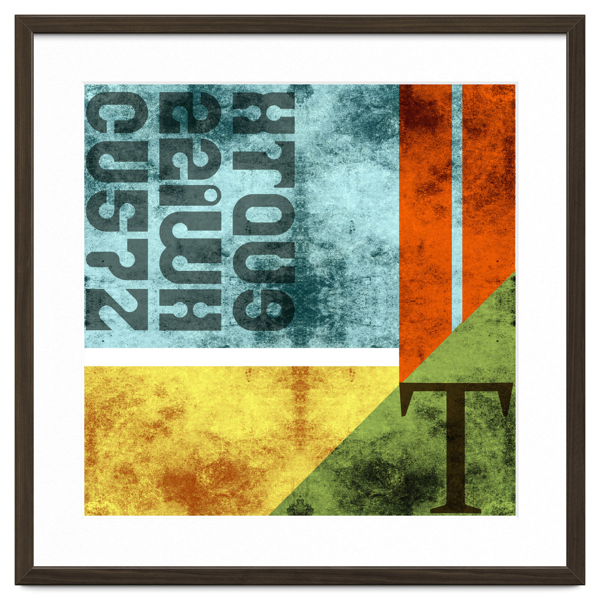 Abstract Industrial Rgby