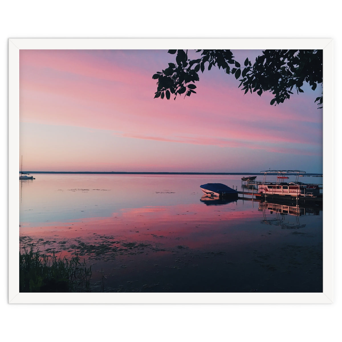 Magic hour on the lake