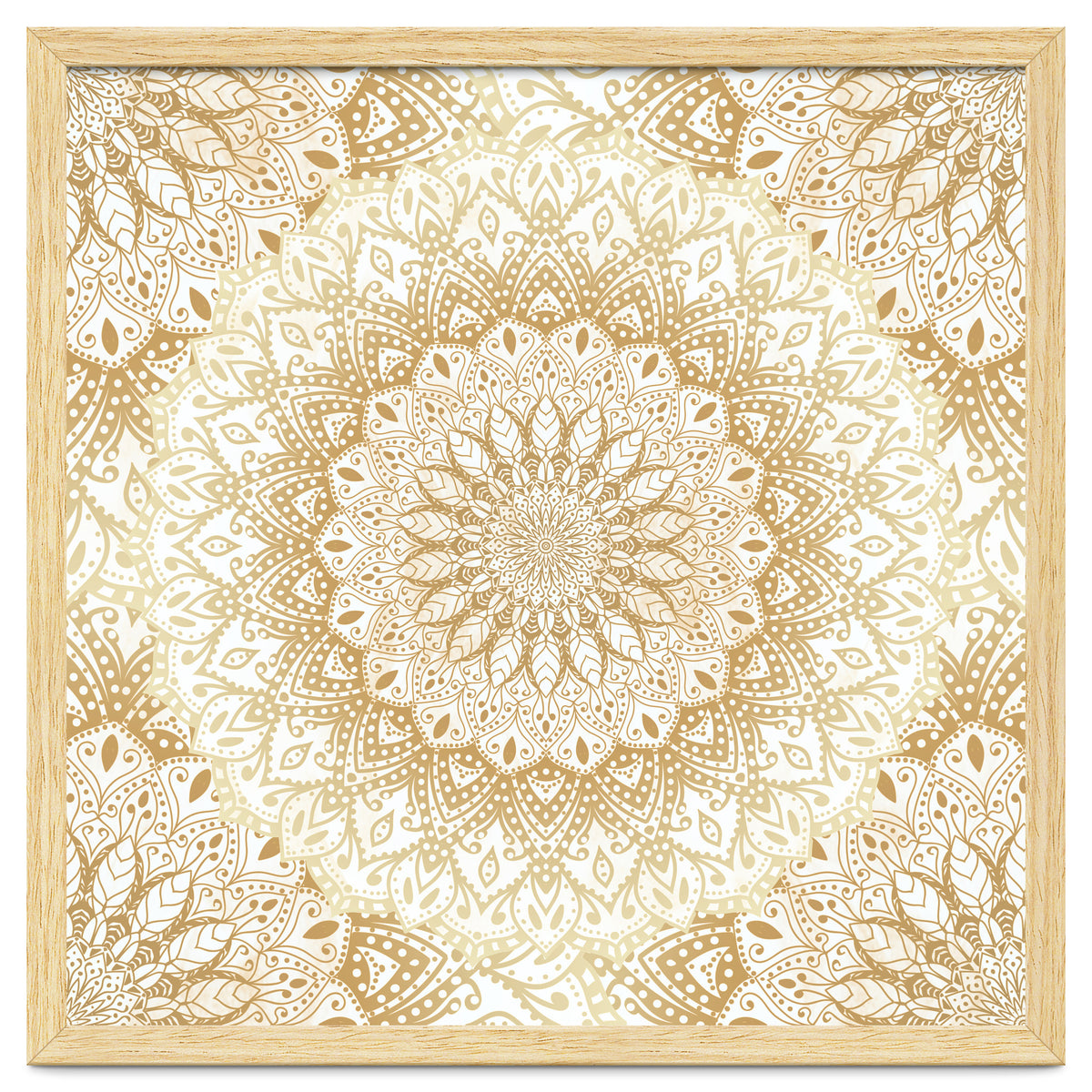 Mandalas For May Gold