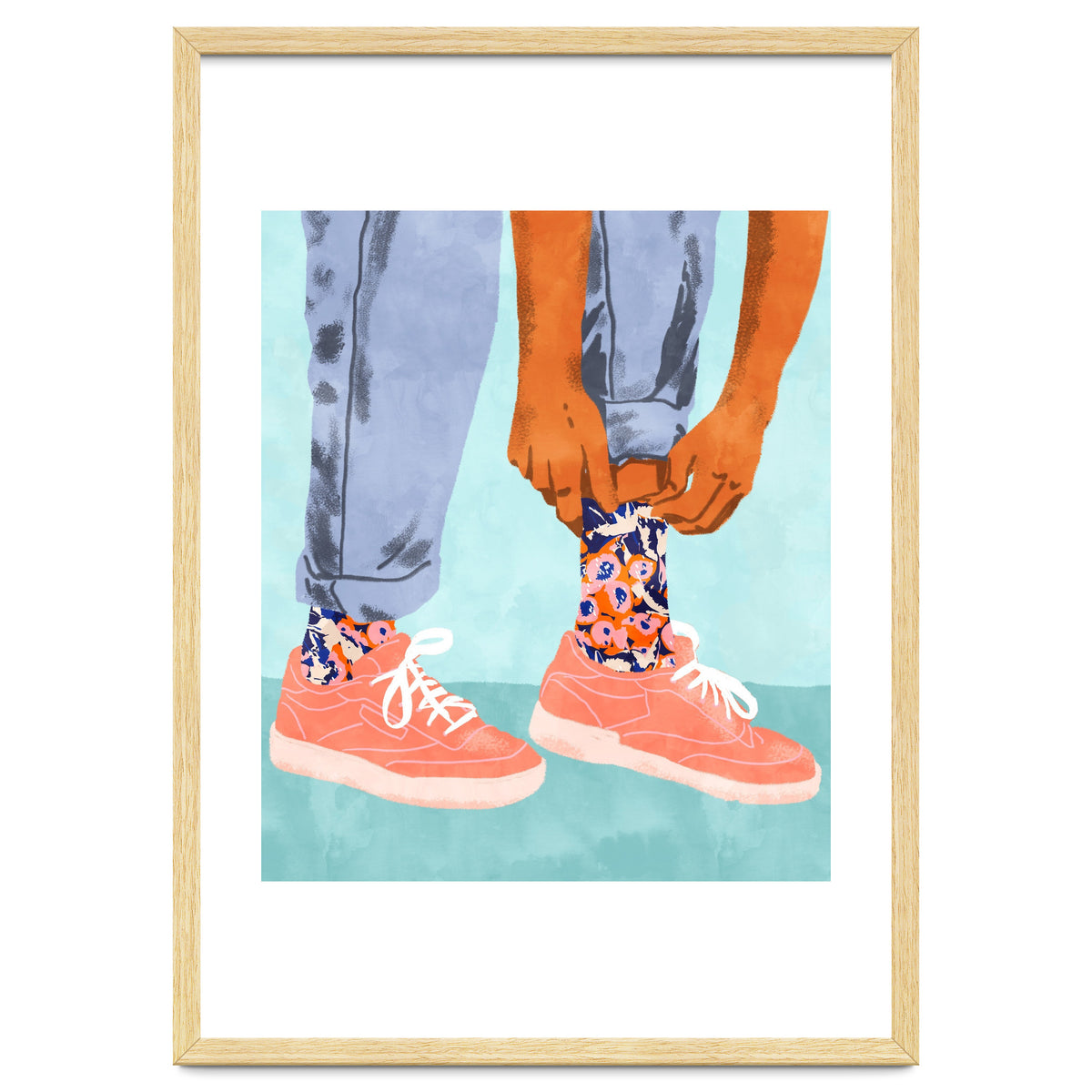 Pull Up Those Pretty Socks! | Optimism Hustle Positivity | Good Vibes Luck Po