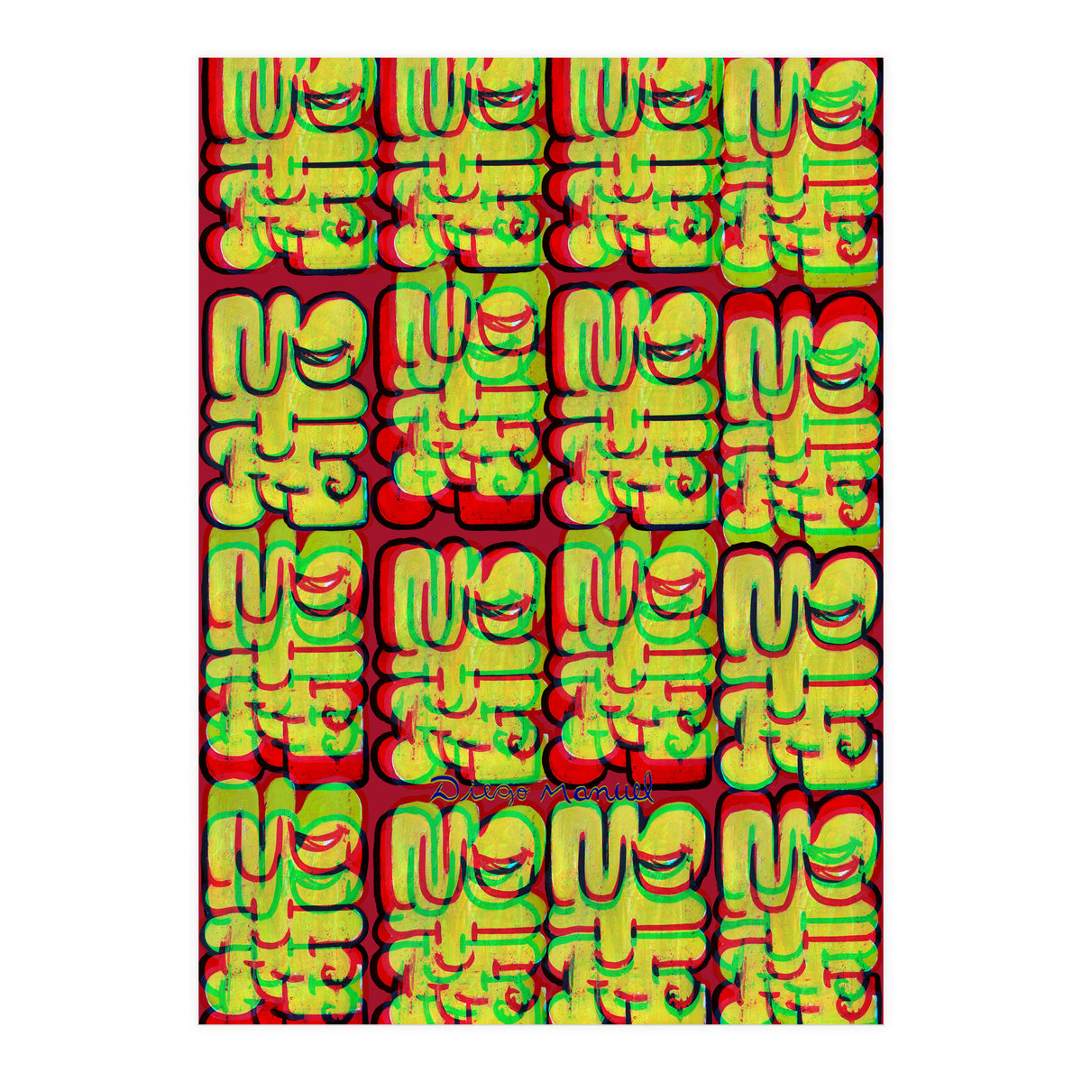 Graffitis 2021 Tapiz 113 (Print Only)