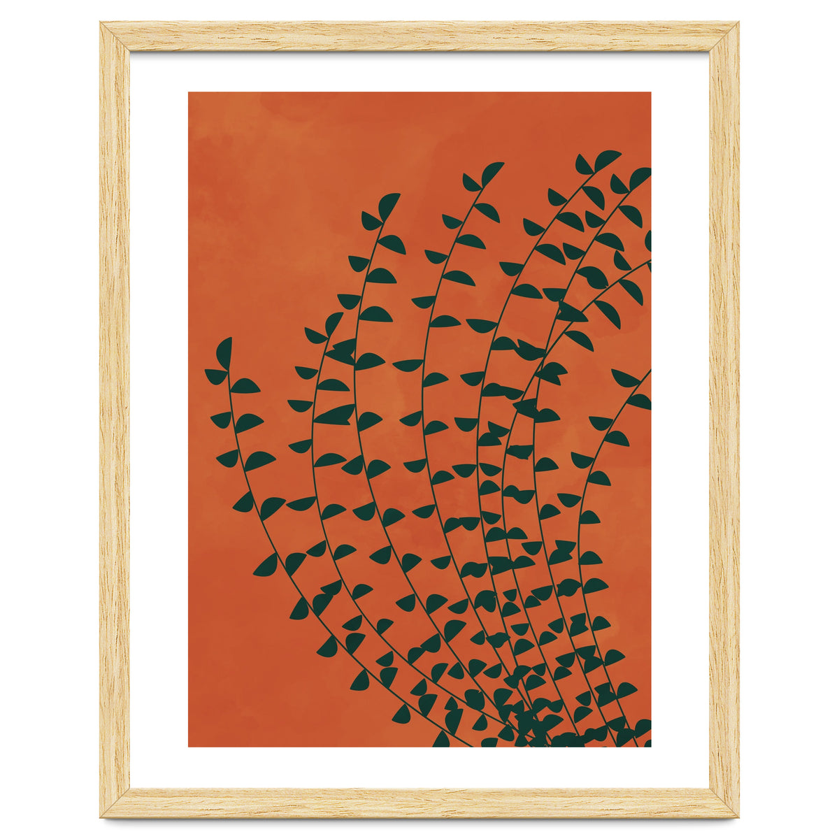 Boho Terracotta Plant Burnt Orange