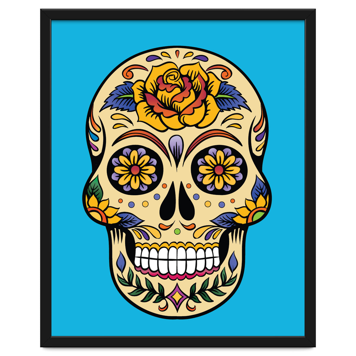 Colorful Skull II