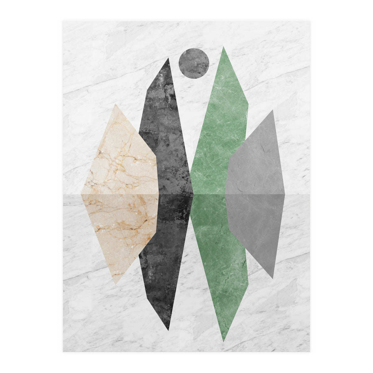 Landscape collage I (Print Only)