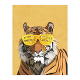 Hip Hop Tiger Yellow Shades (Print Only) thumbnail