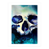 Blue Skull (Print Only) thumbnail