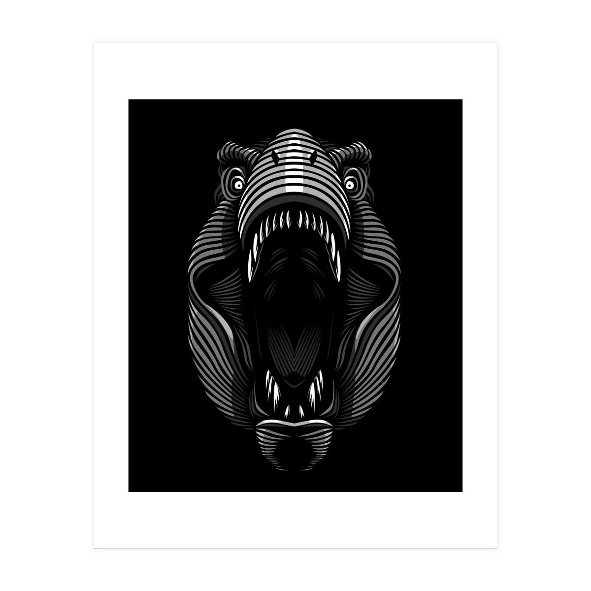 T-Rex Lines (Print Only)