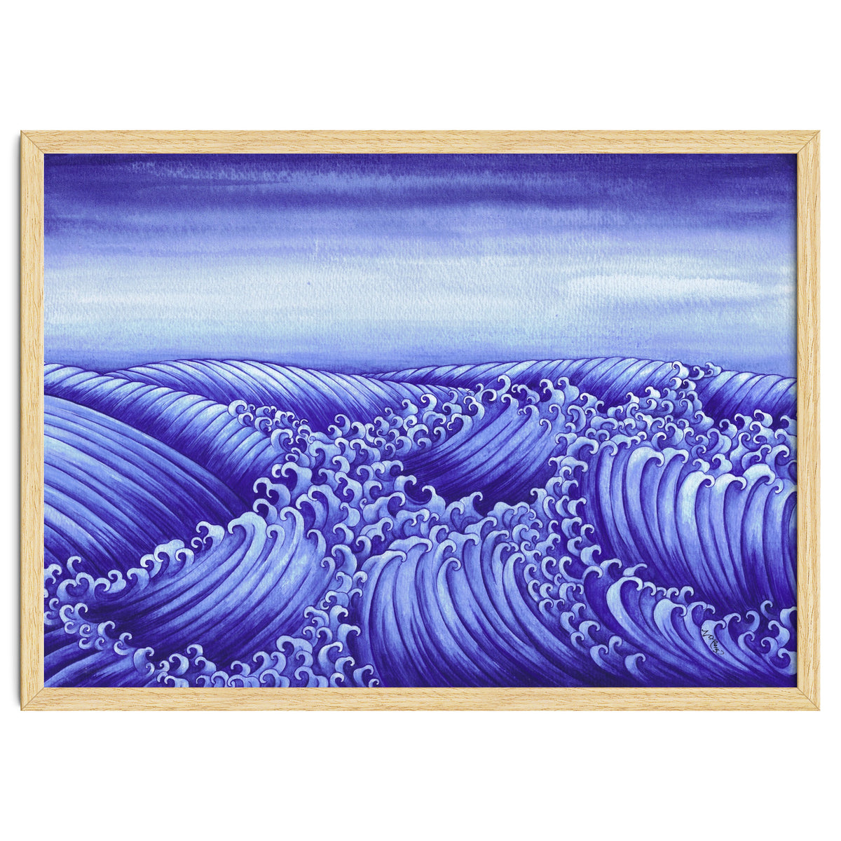 Turbulent Water Triptych part 2