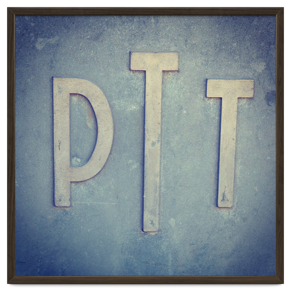French sign: PTT